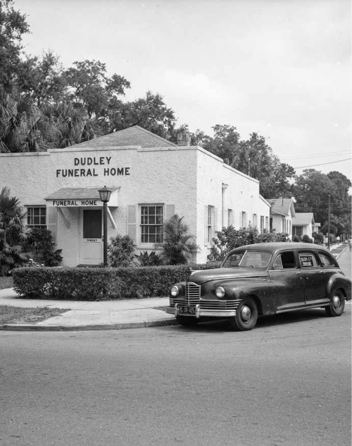 Original Dudley Funeral Home 1957